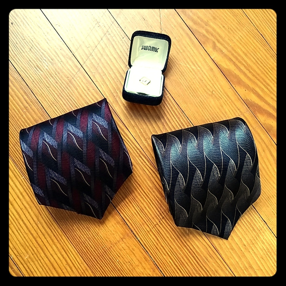 Two Men's Silk Ties